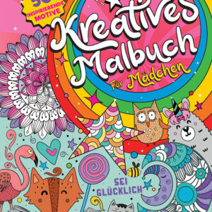 German girls coloring book