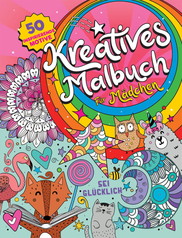 German girls coloring book