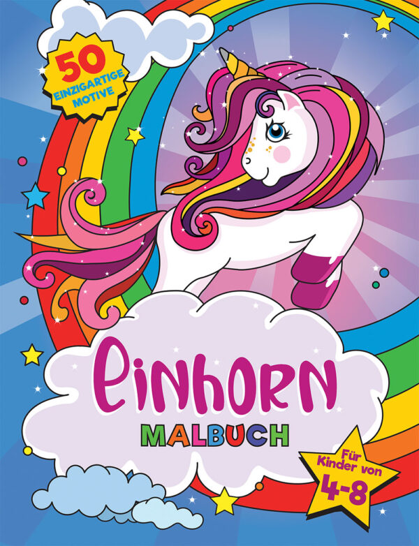Einhorn Malbuch