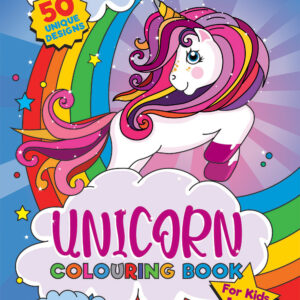 Unicorn colouring book