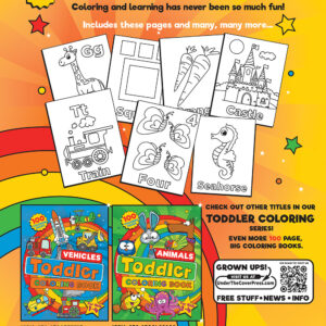Toddler coloring book