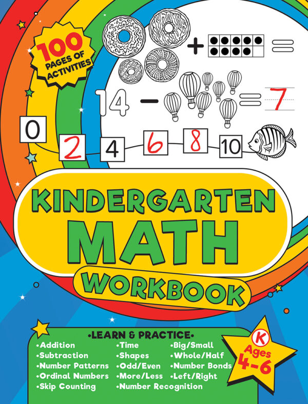 Kindergarten Math Workbook