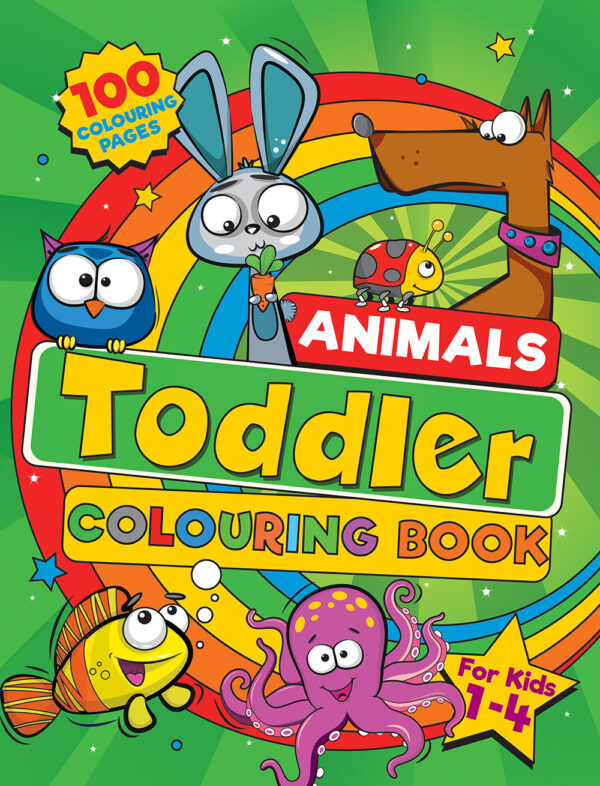 Toddler animal colouring