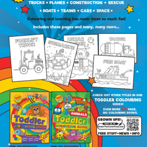 Toddler vehicle Colouring
