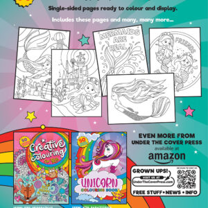 Mermaid Colouring Book UK