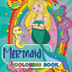 Mermaid coloring book