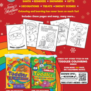 Toddler Colouring Xmas back