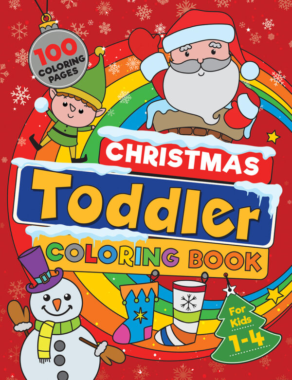 Toddler Xmas coloring book