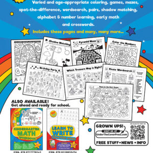 preschool activity book back