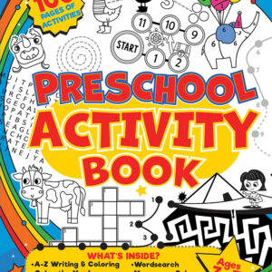 preschool activity book front