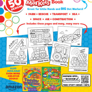 Dot markers activity book